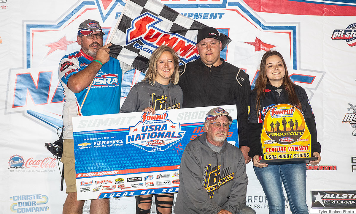 Gulbrandson gets Shootout trophy as 18 racers locked-in for Summit USRA Nationals finale Gulbrandson gets Shootout trophy as 18 racers locked-in for Summit USRA Nationals finale