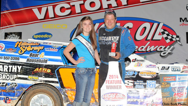 WIN #4 AT LUCAS OIL SPEEDWAY