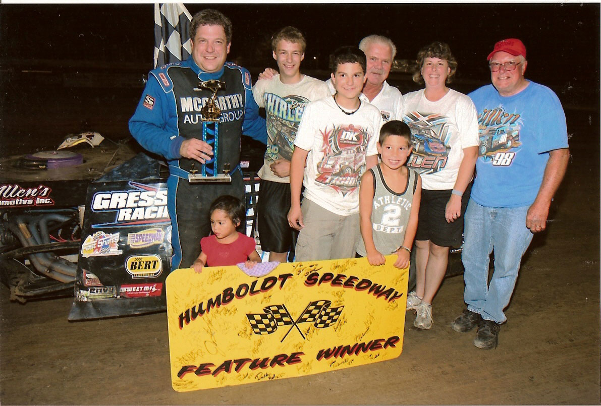 WIN AT HUMBOLDT SPEEDWAY!!!